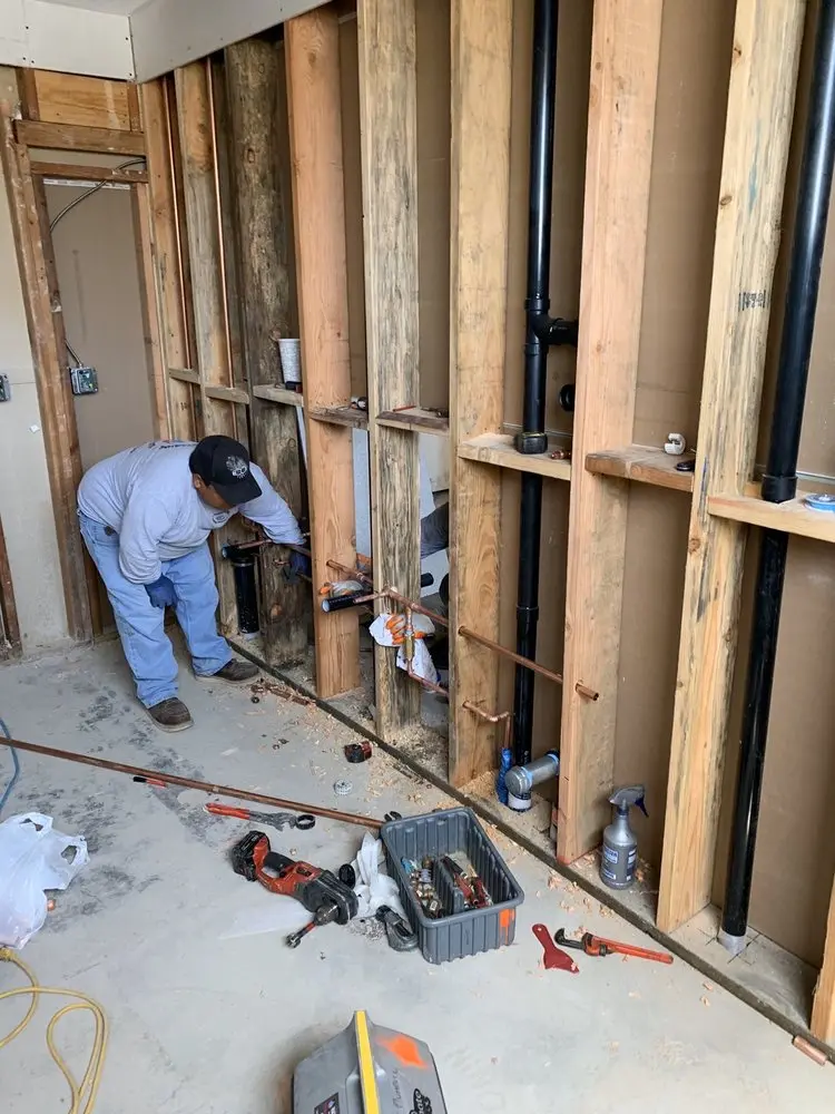 Commercial rough-in plumbing for Water Heater Replacement in Gary